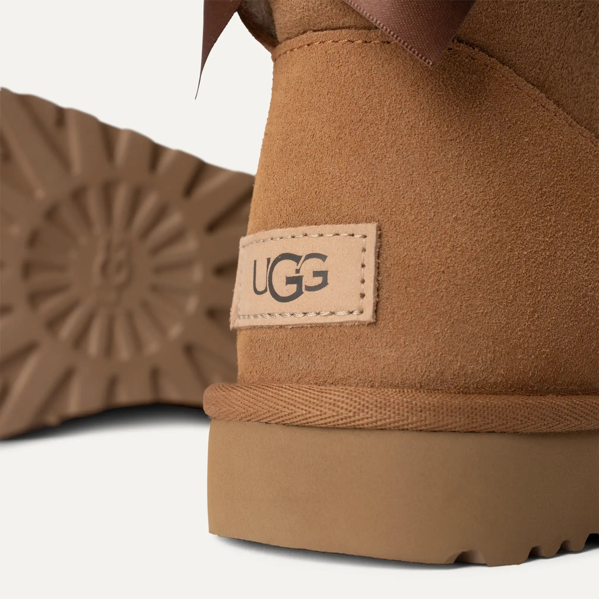 UGG Mini Bailey Bow II - Chestnut