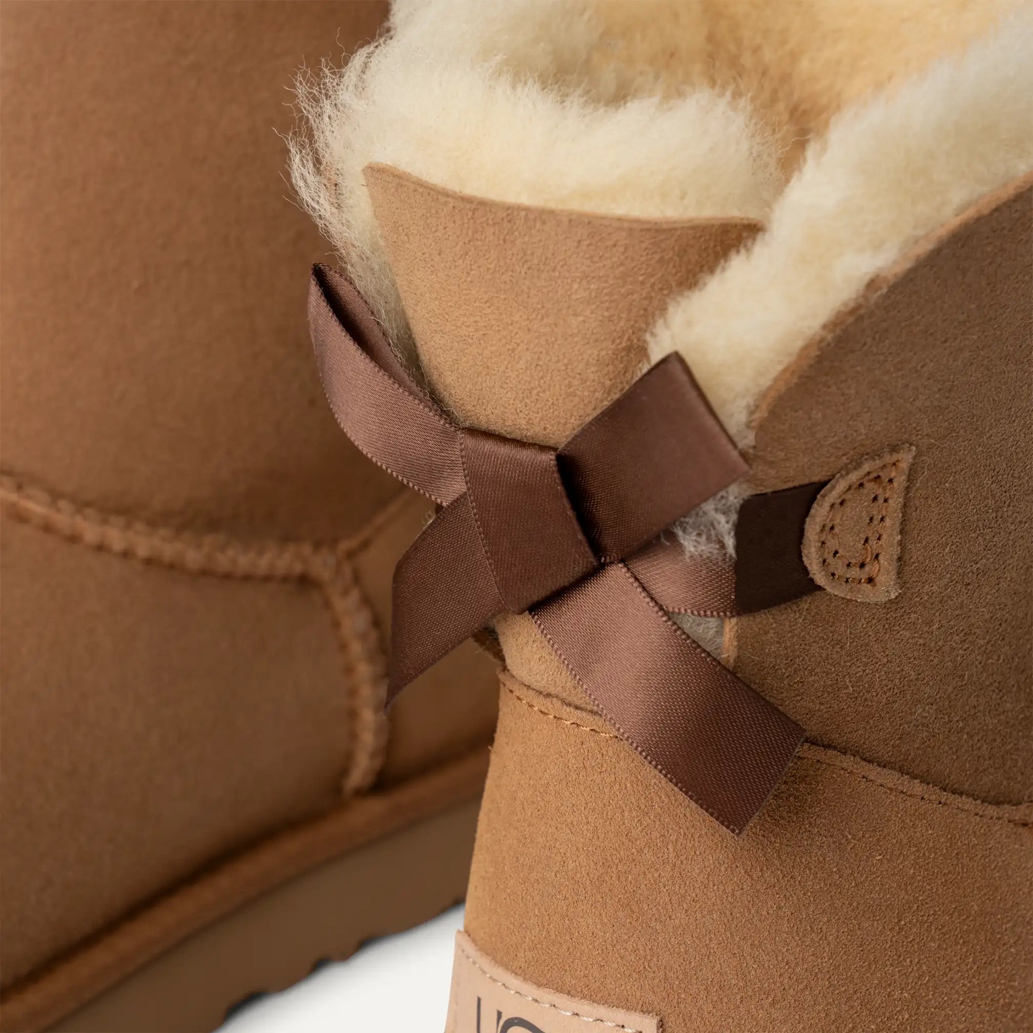 UGG Mini Bailey Bow II - Chestnut