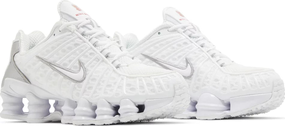 Nike Shox TL - White Silver