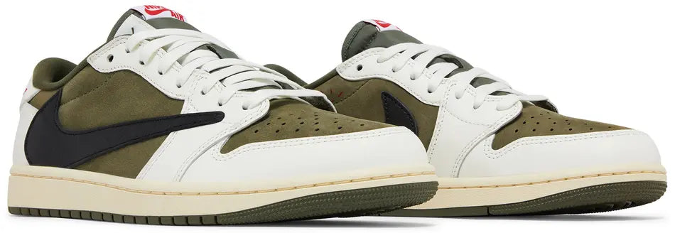 Jordan 1 Retro Low - Travis Scott (Reverse Medium Olive)