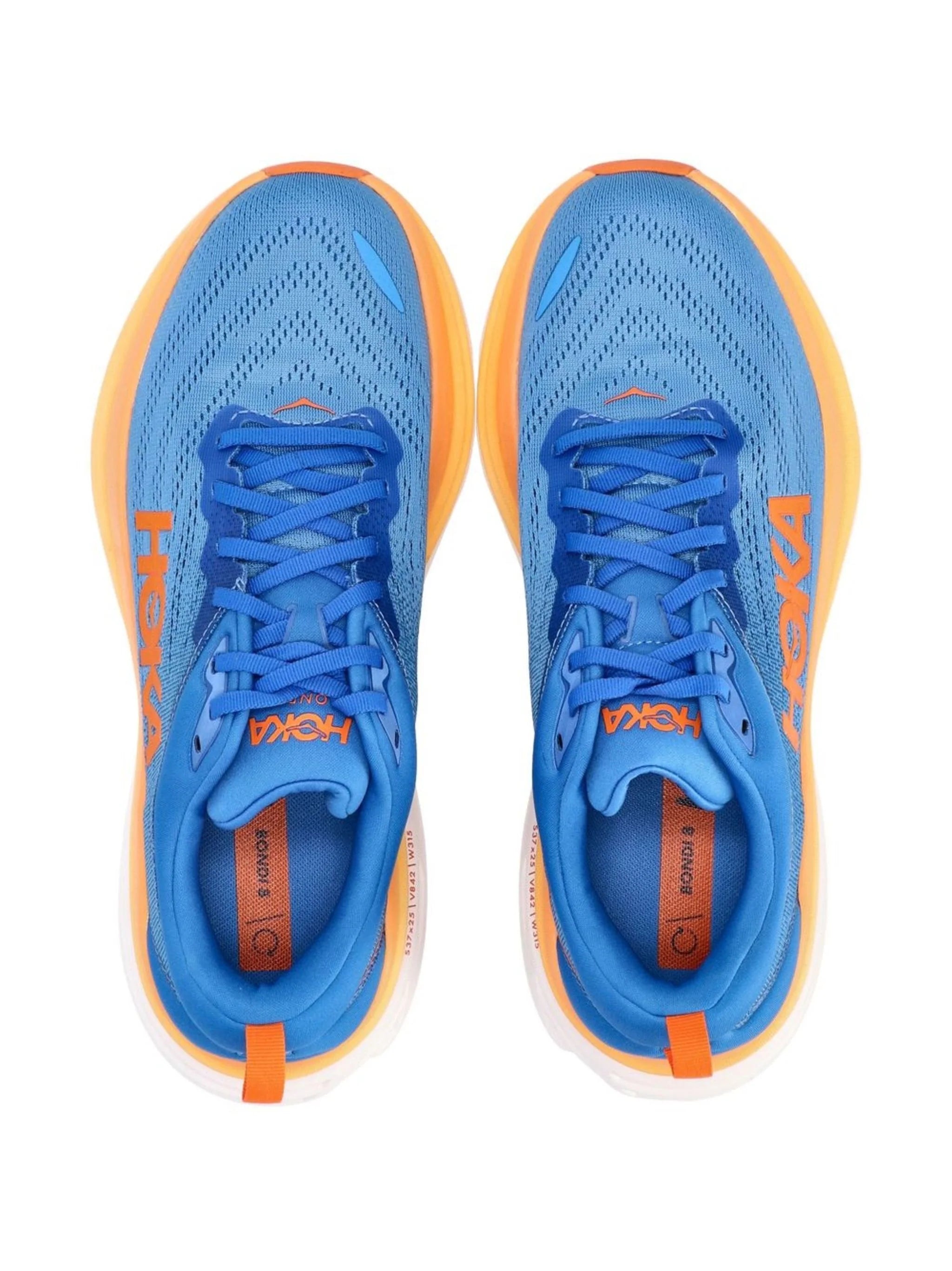 HOKA - Bondi 8 (Coastal Sky Vibrant Orange)