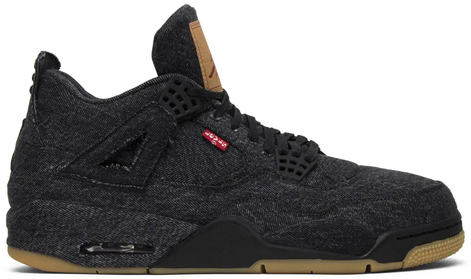 Jordan 4 Retro - Levi (Black Denim)