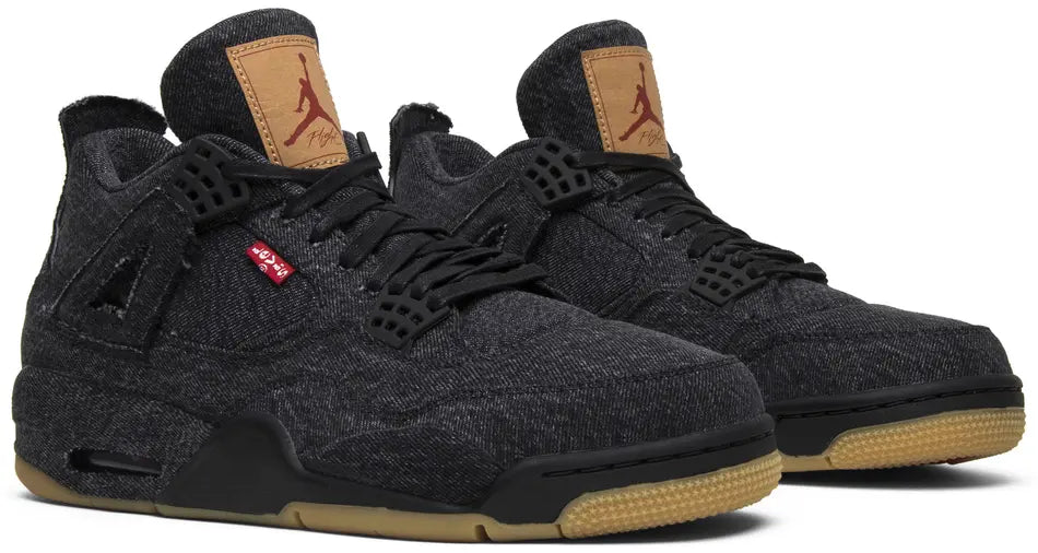 Jordan 4 Retro - Levi (Black Denim)