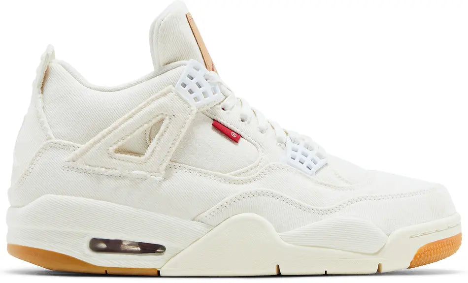 Jordan 4 Retro - Levi (White Denim)