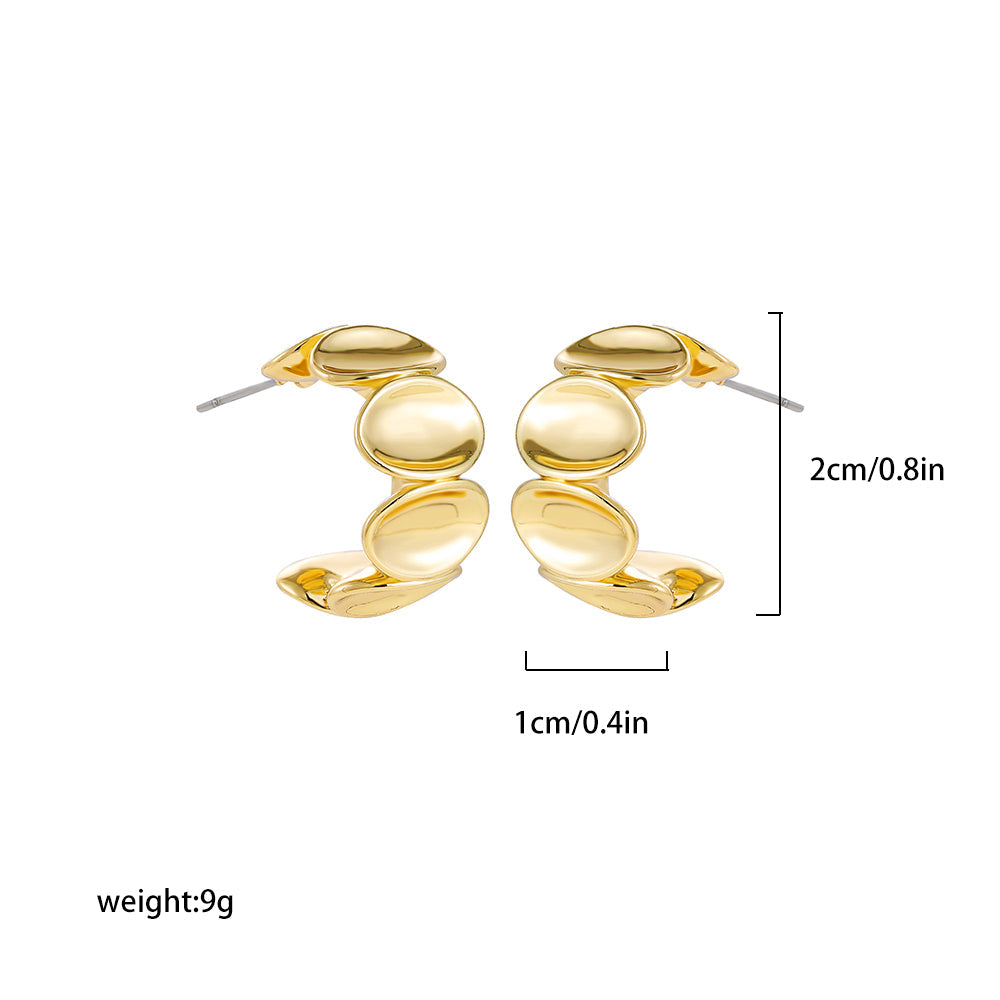 IL - Gold-Plated Waterdrop Earrings