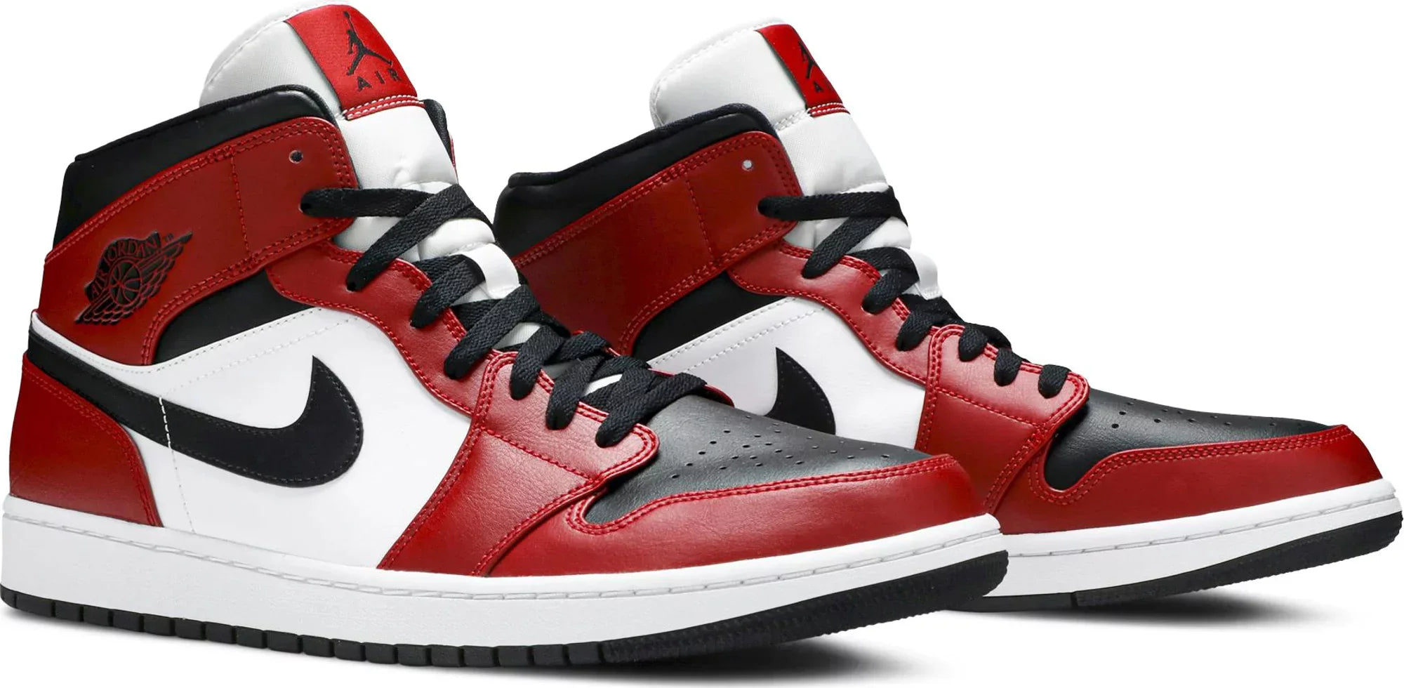 Jordan 1 Retro Mid - Chicago Black Toe