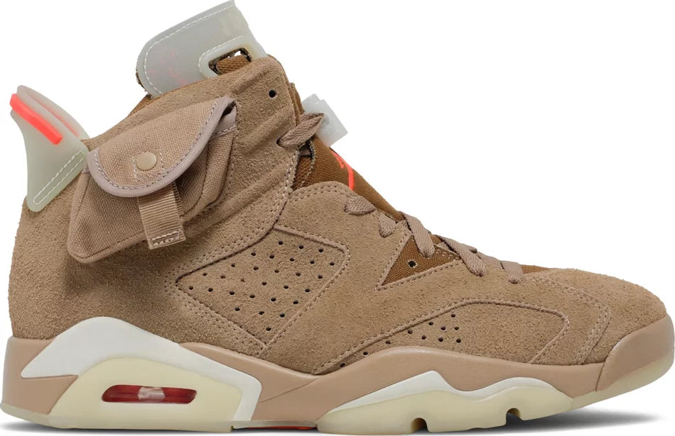 Jordan 6 Retro - Travis Scott (British Khaki)