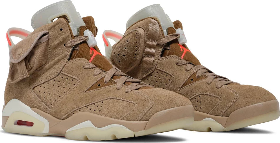 Jordan 6 Retro - Travis Scott (British Khaki)