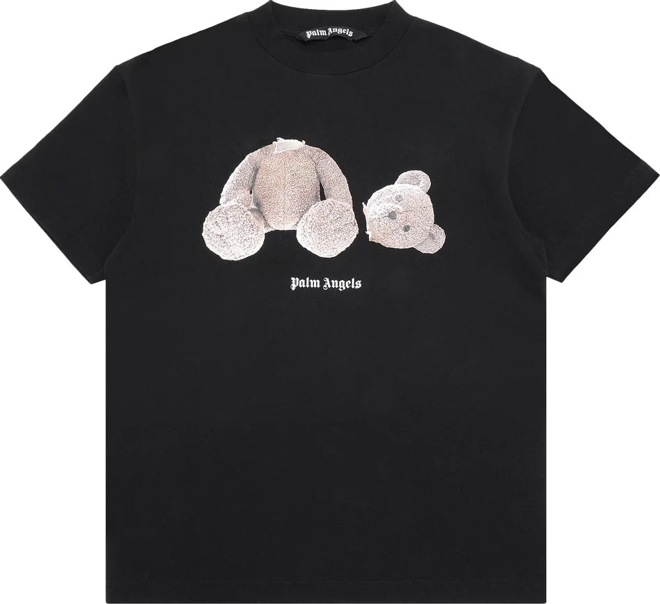 Palm Angels Bear Short-Sleeve Tee (Black/Brown)