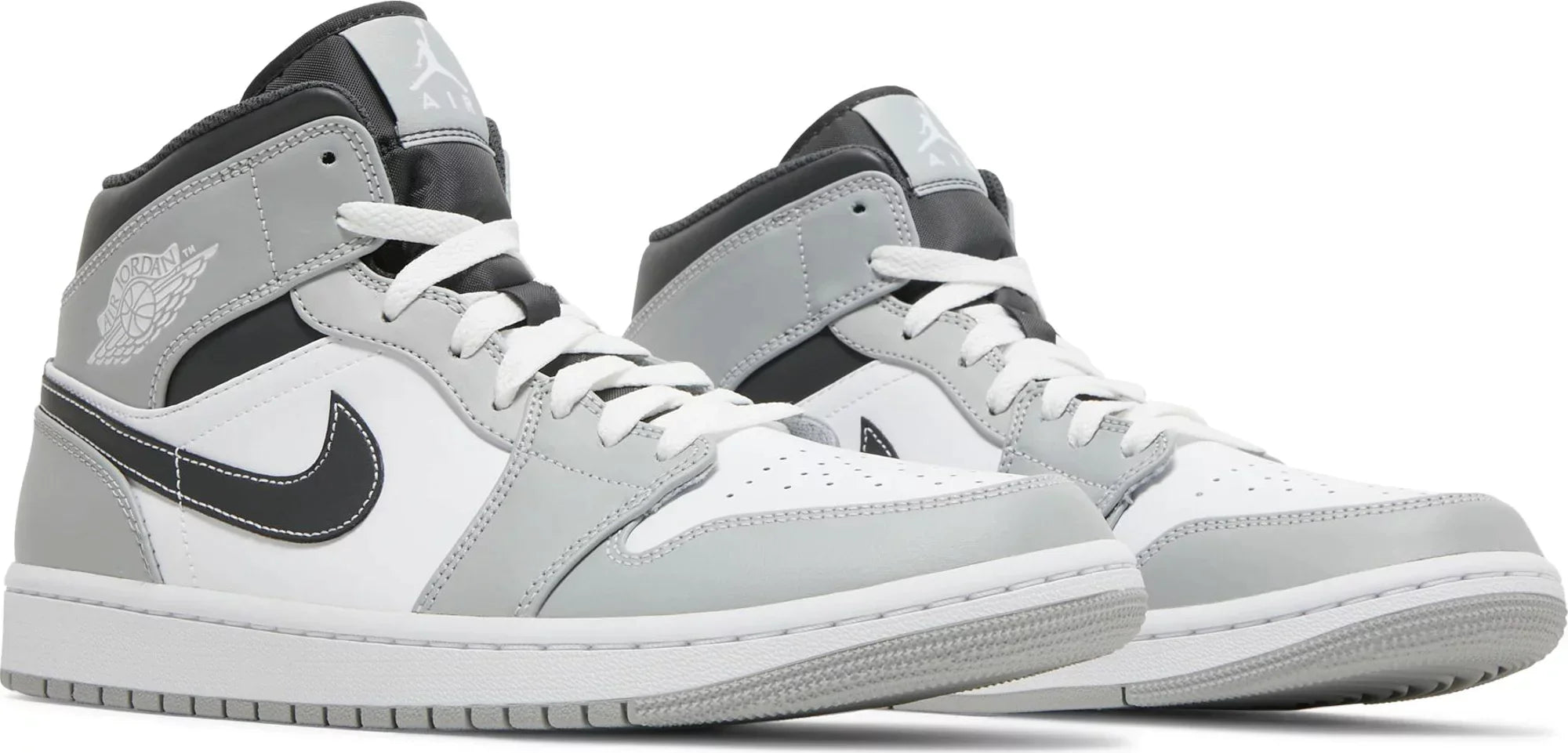 Jordan 1 Mid Light Smoke Grey