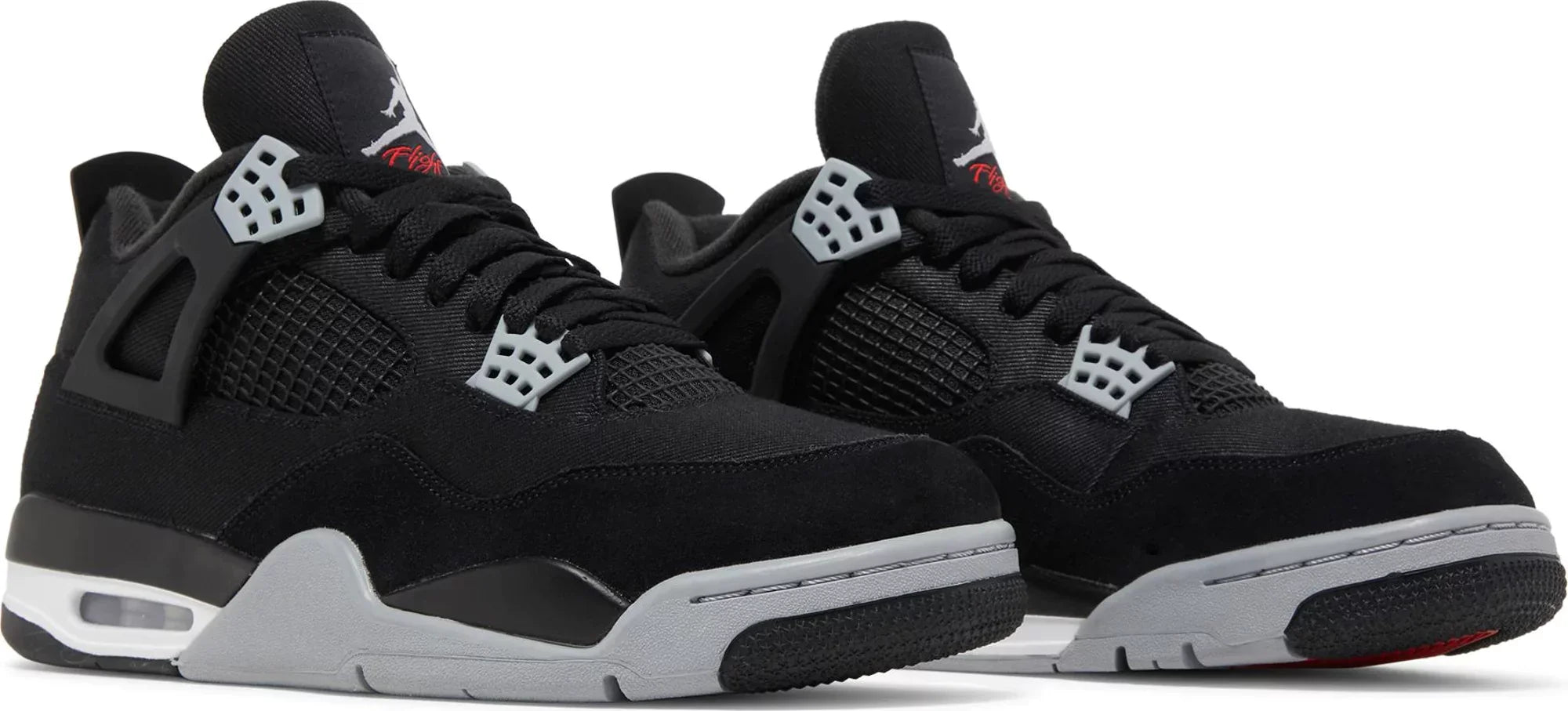 Jordan 4 Retro - Black Canvas