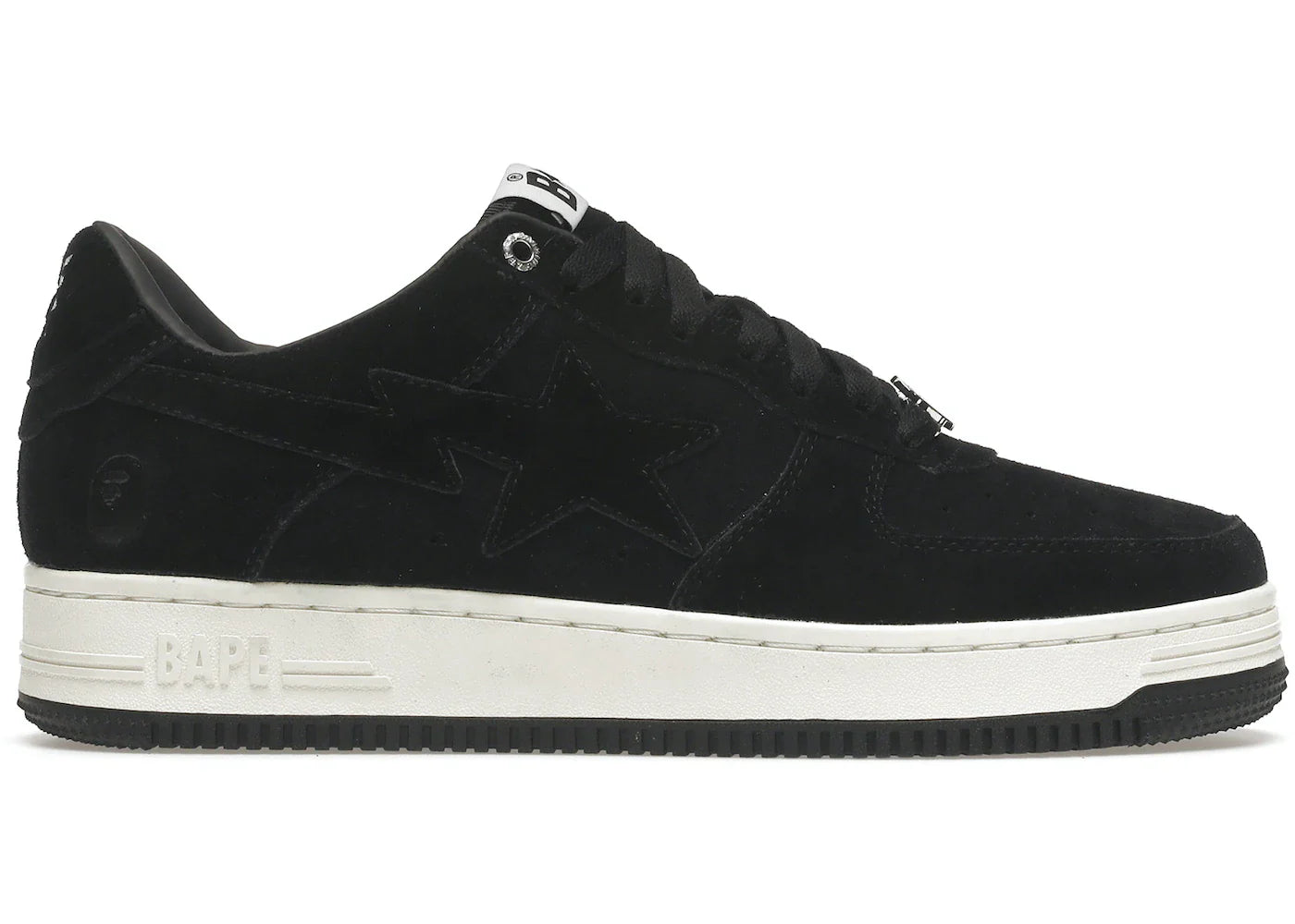 Bapesta Low - Black Suede