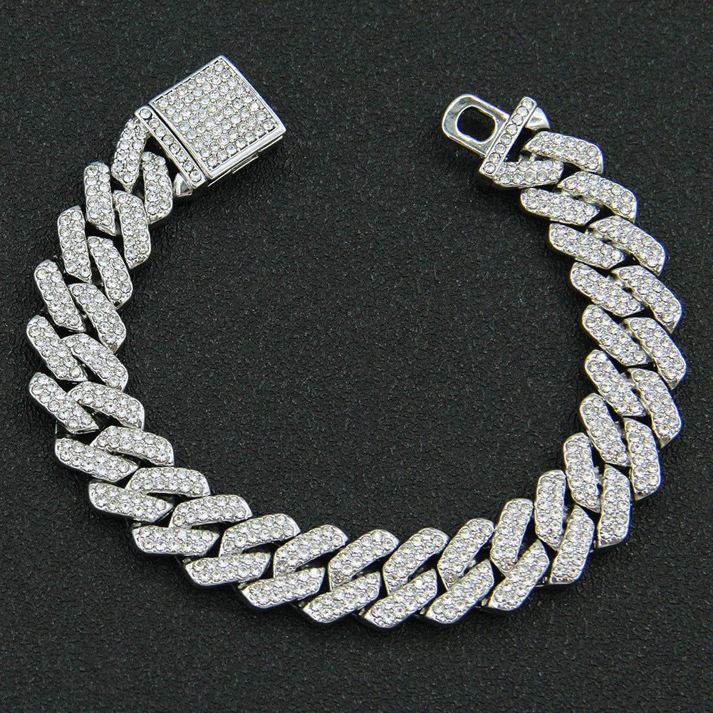 IL - Cuban Rhombus Link Bracelet