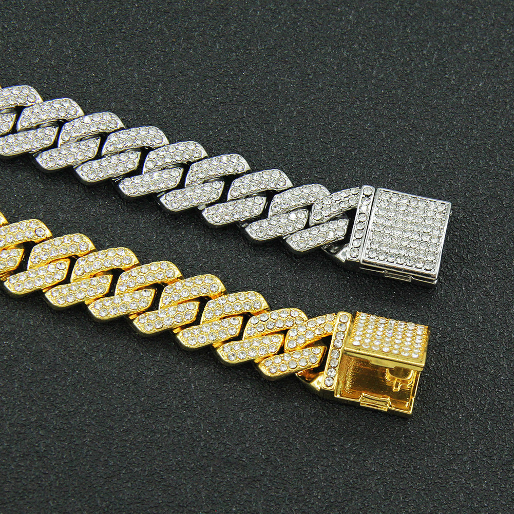 IL - Cuban Rhombus Link Bracelet