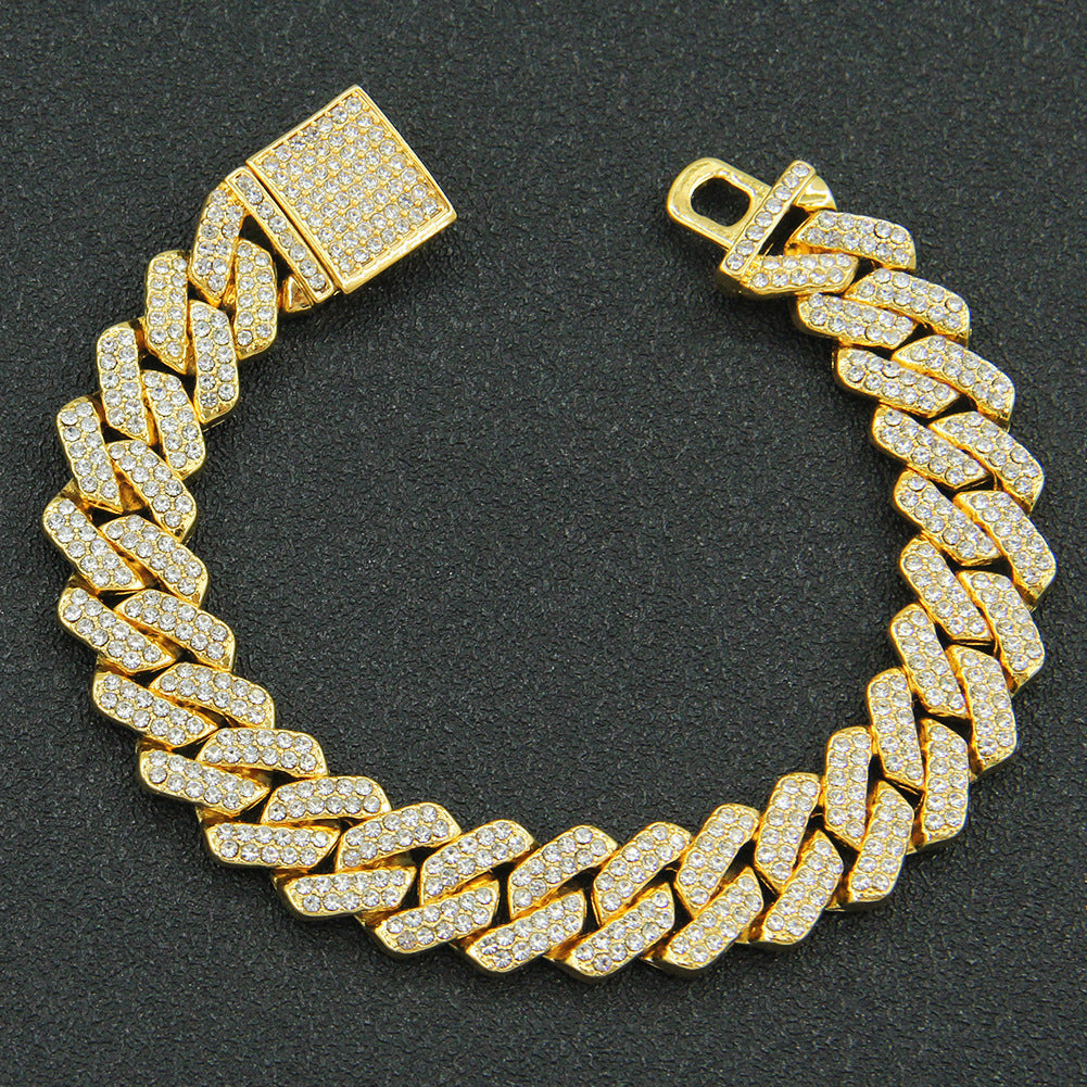 IL - Cuban Rhombus Link Bracelet