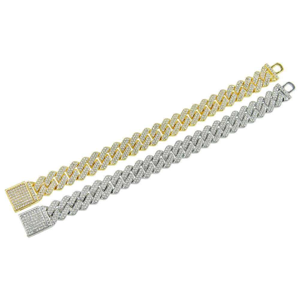 IL - Cuban Rhombus Link Bracelet